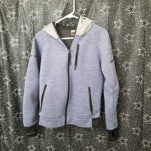 Adidas standard 19 3M reflective running jacket hoodie